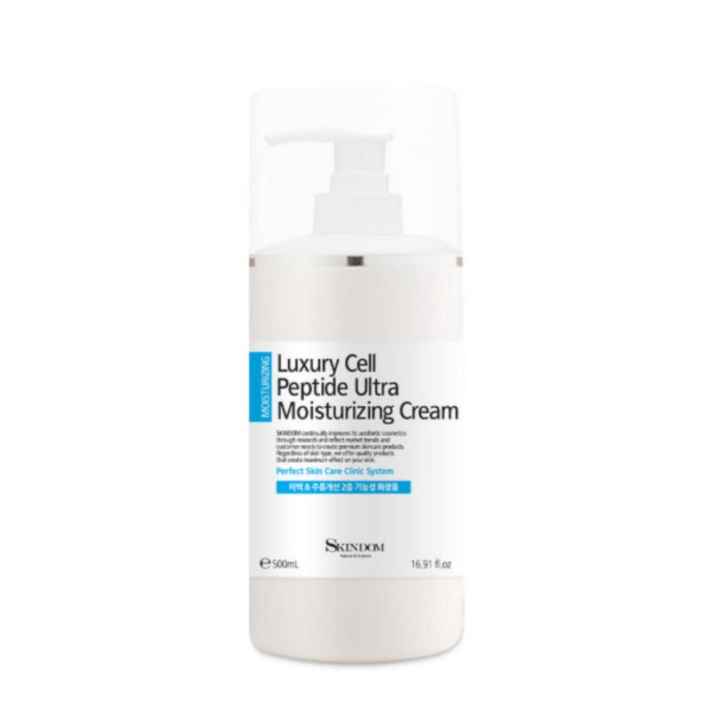 SKINDOM Luxury Cell Peptide Ultra Moisture Cream 500ml Korea Beauty
SKINDOM Luxury Cell Peptide Ultra Moisture Cream 500ml Korea Beauty