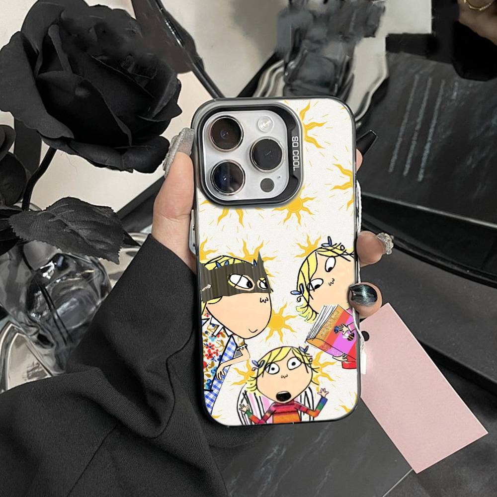 Charlie and Lola Cartoon Phone Case For iPhone 17,16,15,14,13,12,Pro MAX Black Matte Shockproof Cover iPhone12PRO
Charlie and Lola Cartoon Phone Case For iPhone 17,16,15,14,13,12,Pro MAX Black Matte Shockproof Cover iPhone12PRO