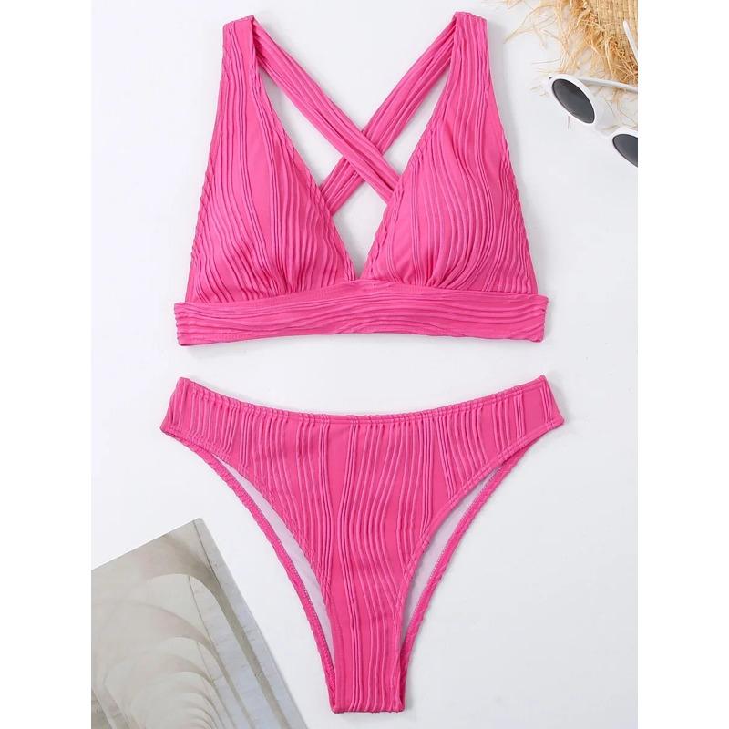 2025 Морщинистый Жатый Бикини Женский Купальник Женский Купальник Комплект Бикини из двух частей С высокой линией бедра Купальный костюм Купальная пляжная одежда Леди XL
2025 Морщинистый Жатый Бикини Женский Купальник Женский Купальник Комплект Бикини из двух частей С высокой линией бедра Купальный костюм Купальная пляжная одежда Леди XL