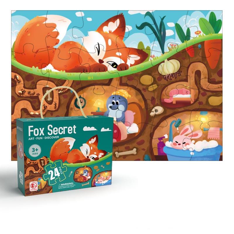 Jumbo Floor Puzzle for Kids 24Pcs Large Animals Jigsaw Puzzles Preschool Learning Education Toys Gifts for Ages 3-5 Boy and Girl
Jumbo Floor Puzzle for Kids 24Pcs Large Animals Jigsaw Puzzles Preschool Learning Education Toys Gifts for Ages 3-5 Boy and Girl