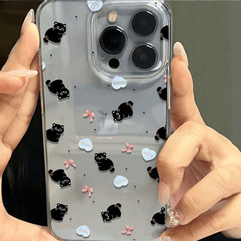 Новый мягкий чехол-накладка «Маленький черный кот» для Apple 15/16/13/14/11 Pro Max с дизайном с большим отверстием iPhone 14 Pro
Новый мягкий чехол-накладка «Маленький черный кот» для Apple 15/16/13/14/11 Pro Max с дизайном с большим отверстием iPhone 14 Pro