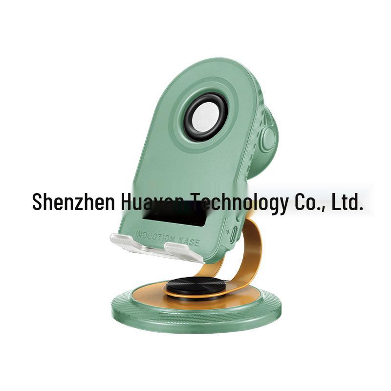 Multifunctional Bluetooth Rotating Phone Holder Speaker Induction Version смарагдовий/зелений
Multifunctional Bluetooth Rotating Phone Holder Speaker Induction Version смарагдовий/зелений