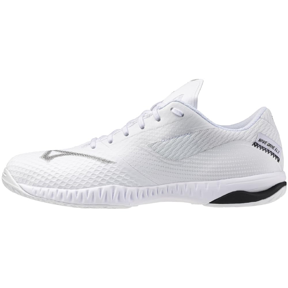 Mizuno Wave Drive EL 2 Table Tennis Shoes, White/Black, Size 27.5 cm, 2E
Mizuno Wave Drive EL 2 Table Tennis Shoes, White/Black, Size 27.5 cm, 2E