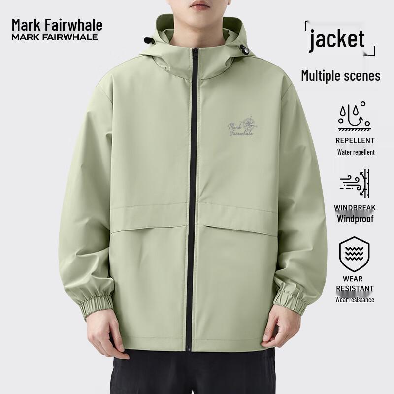 Mark Fairwhale Men s Lightweight Waterproof Hooded Jacket M
Mark Fairwhale Men s Lightweight Waterproof Hooded Jacket M