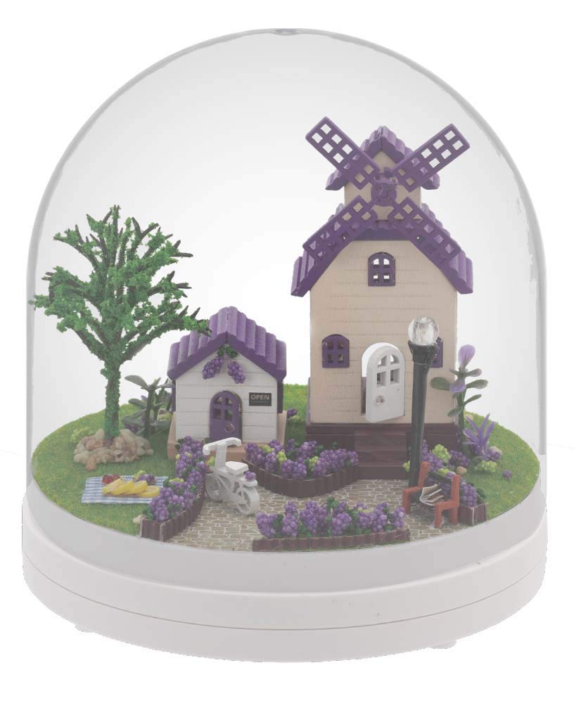 Yanoman Dollhouse U Windmill and Lavender Japanese Instruction Manual Glue Included Miniature 516-21 фиолетовый
Yanoman Dollhouse U Windmill and Lavender Japanese Instruction Manual Glue Included Miniature 516-21 фиолетовый
