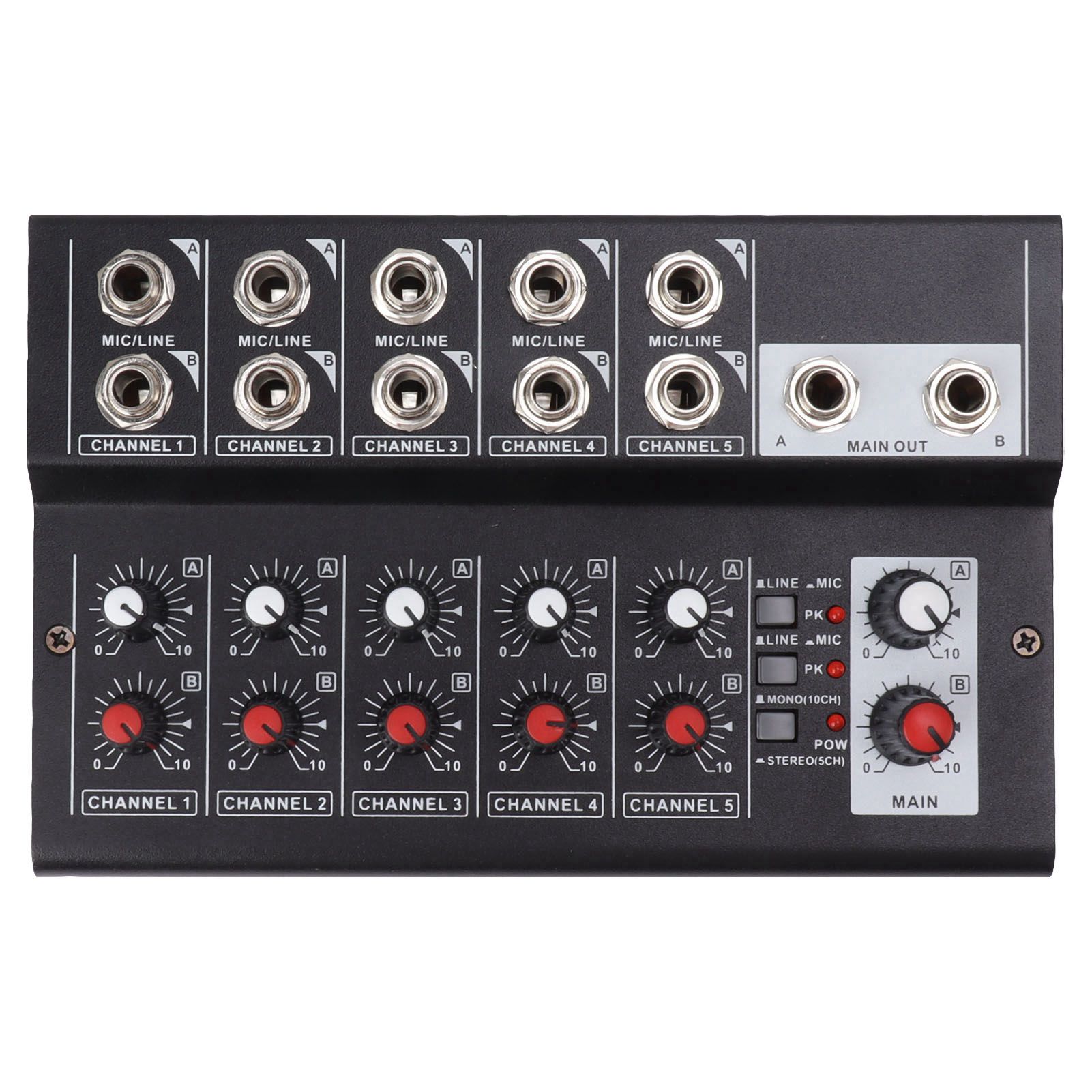 MIX5210 Звуковой микшер Цифровой микшер 10-канальный Компактный студийный микшер Клавишный микшер для домашней студии
MIX5210 Звуковой микшер Цифровой микшер 10-канальный Компактный студийный микшер Клавишный микшер для домашней студии