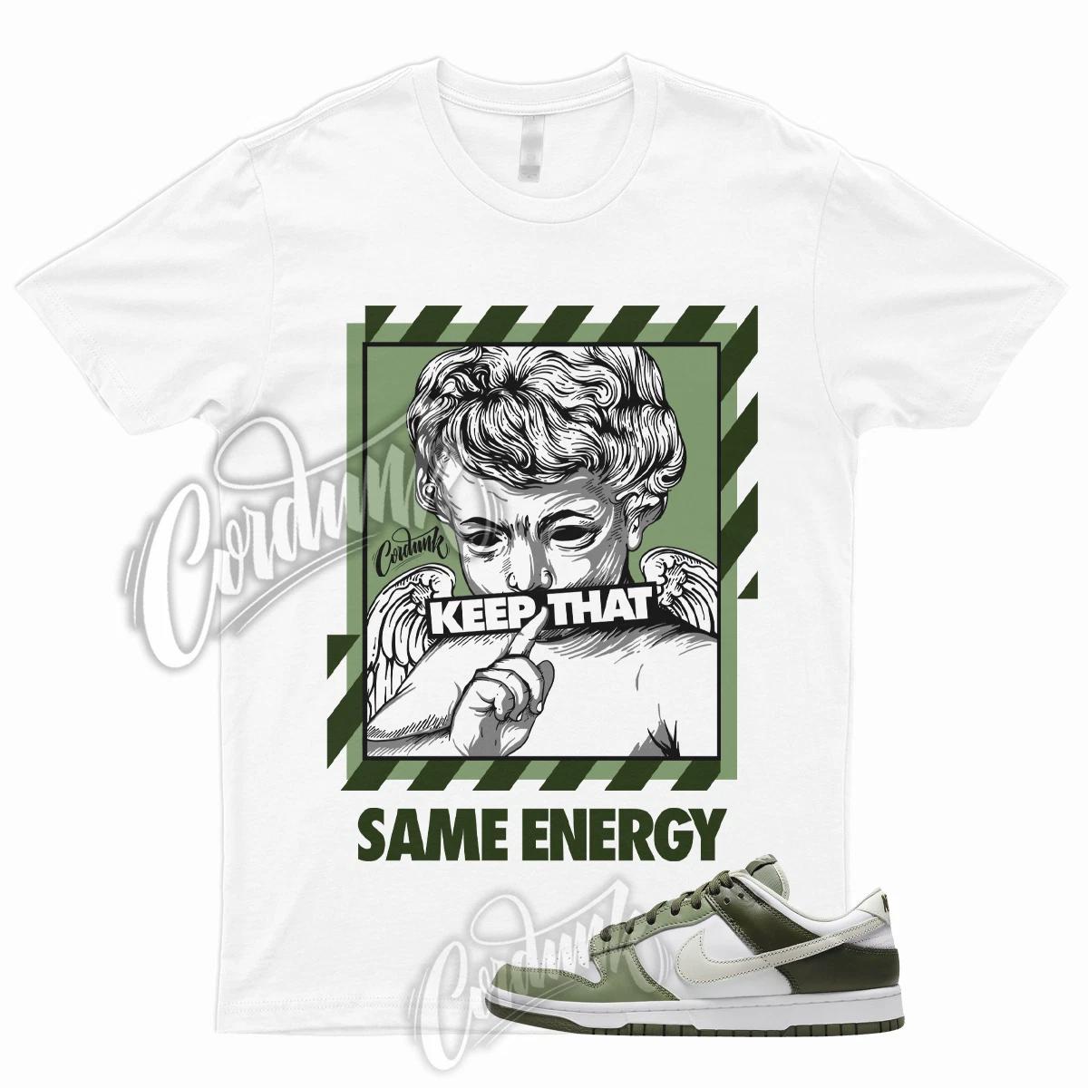Футболка ENERGY к кроссовкам Dunk Low White Oil Green Cargo Khaki Light Bone Olive 1 4XL
Футболка ENERGY к кроссовкам Dunk Low White Oil Green Cargo Khaki Light Bone Olive 1 4XL