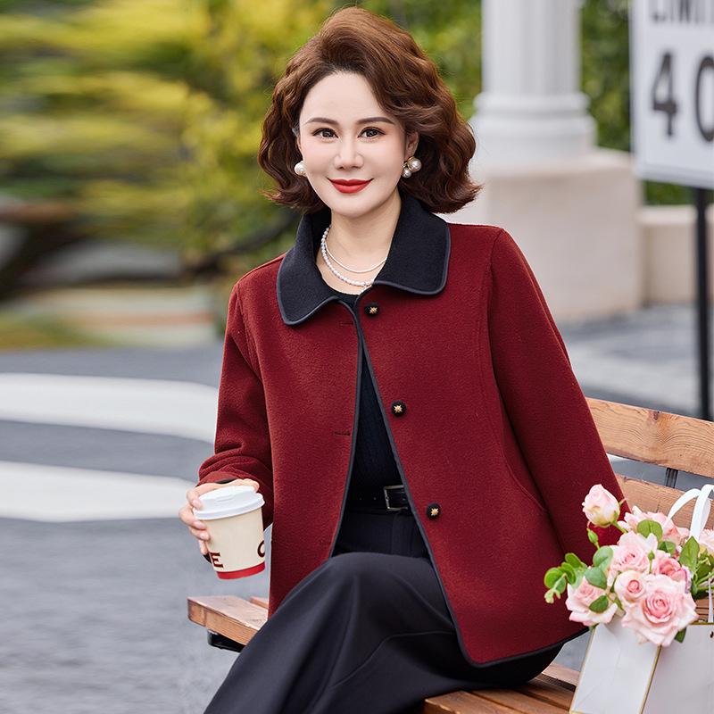 2026 New Style Woolen Lapel Jacket for Mother s Day – Perfect for Middle-Aged and Elderly Women 3XL (125-135 jin)
2026 New Style Woolen Lapel Jacket for Mother s Day – Perfect for Middle-Aged and Elderly Women 3XL (125-135 jin)