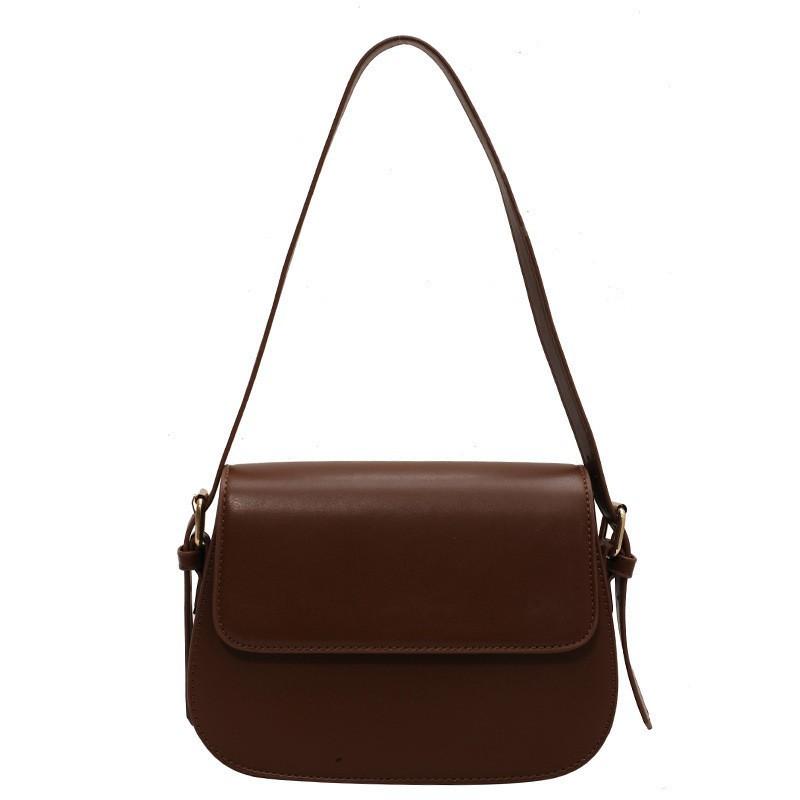 Bags Cross-border Women s Bag 2026 New Pure Color Retro One-shoulder Cross-body High-quality Simple Underarm 22x14x5 коричневий
Bags Cross-border Women s Bag 2026 New Pure Color Retro One-shoulder Cross-body High-quality Simple Underarm 22x14x5 коричневий