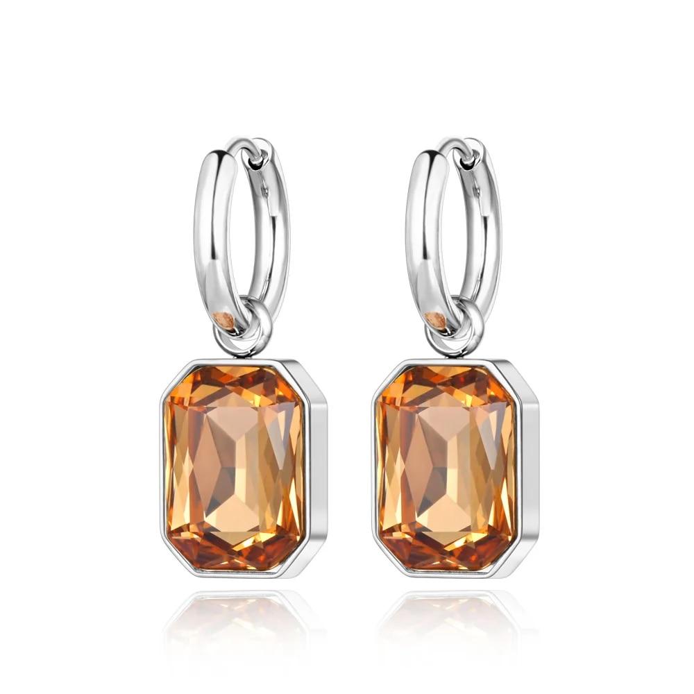 Lokaer Нержавеющая сталь геометрические квадратные серьги-кольца сверкающие серьги с кристаллами кубического циркония ювелирные изделия для женщин
Lokaer Нержавеющая сталь геометрические квадратные серьги-кольца сверкающие серьги с кристаллами кубического циркония ювелирные изделия для женщин