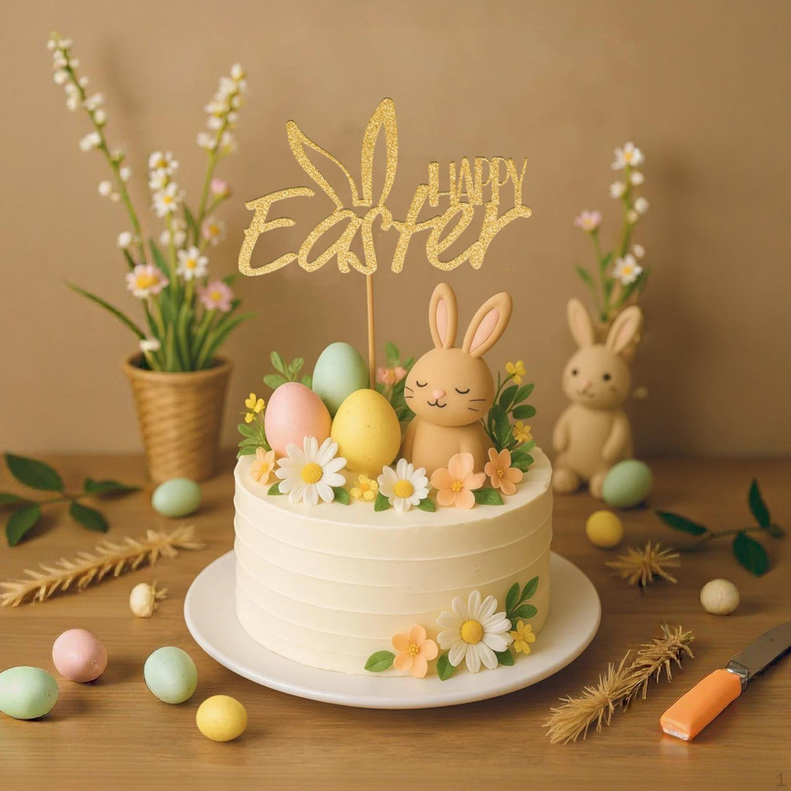 Cake Topper, Cupcake Picks, Decoration, Easter Party Supplies for Weddings Style A
Cake Topper, Cupcake Picks, Decoration, Easter Party Supplies for Weddings Style A
