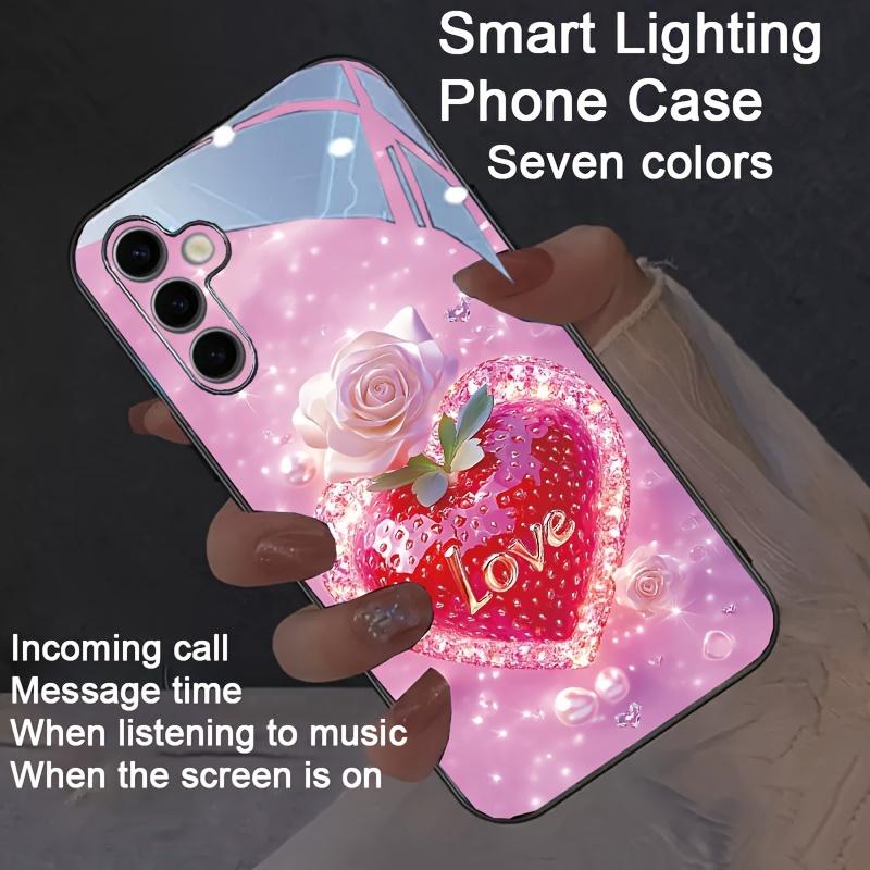 Splash LED Phone Case For Samsung Zfold 7 6 5 4 S25 S24 S23 S22 Ultra Plus Love Heart Paw Colorful Smart Voice-Controlled Cover S22 Ultra
Splash LED Phone Case For Samsung Zfold 7 6 5 4 S25 S24 S23 S22 Ultra Plus Love Heart Paw Colorful Smart Voice-Controlled Cover S22 Ultra