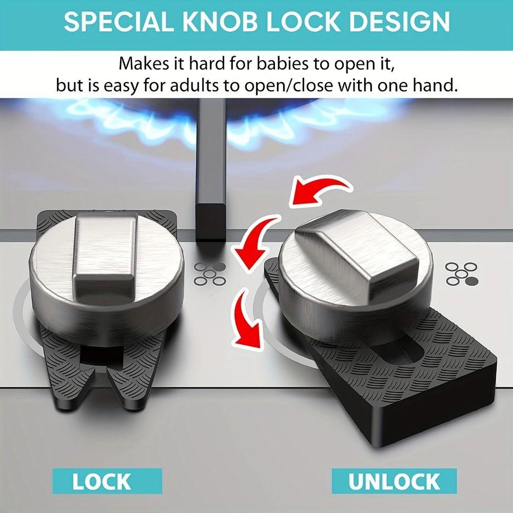 3Pcs Heat Resistant Oven Knob Lock Multipurpose Security Lock Stove Knob Cover Household сірий
3Pcs Heat Resistant Oven Knob Lock Multipurpose Security Lock Stove Knob Cover Household сірий