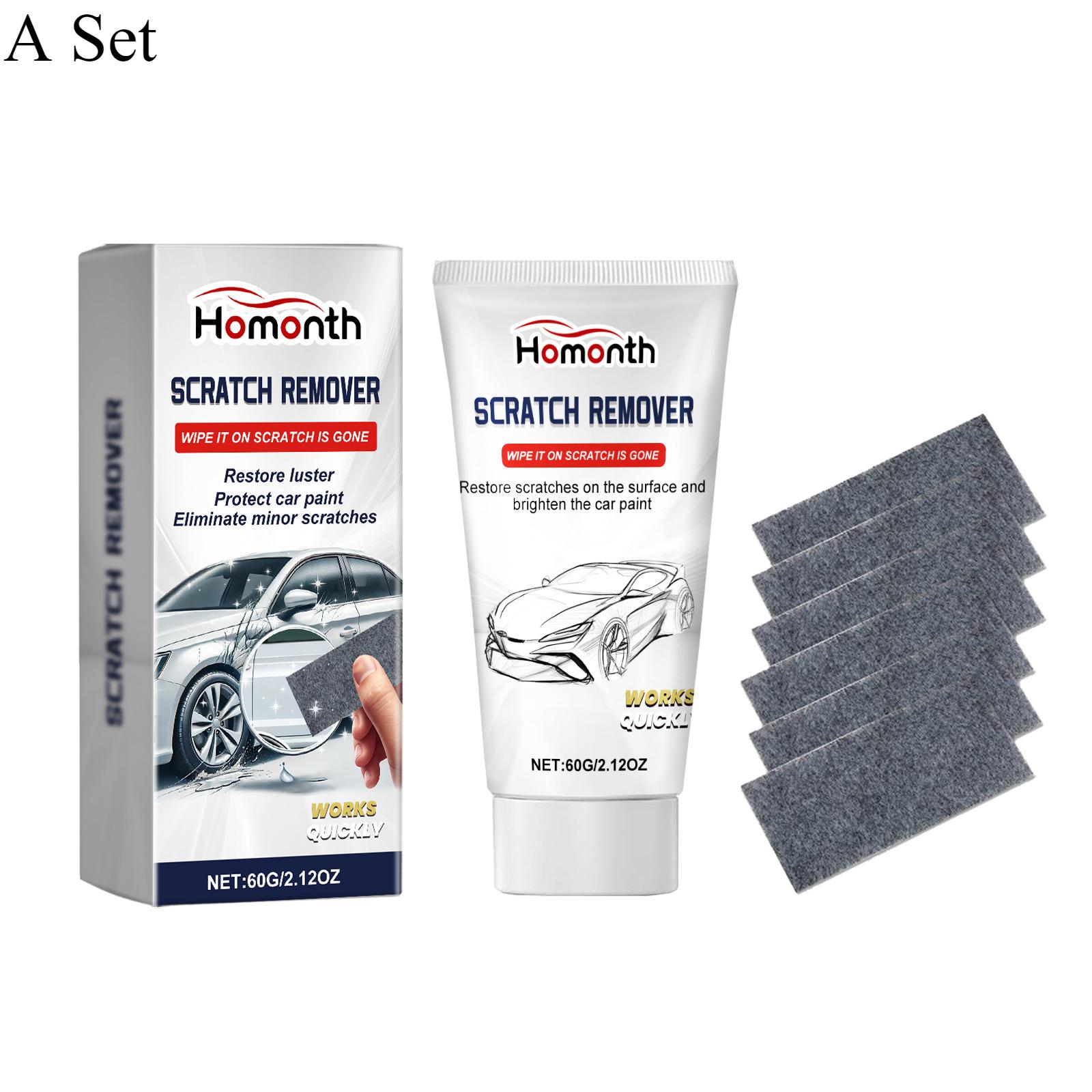 Универсальный ремонт царапин на автомобильной краске, полировка и уход, аксессуары, набор для удаления царапин с салфеткой Nano Flash, не вызывает коррозии