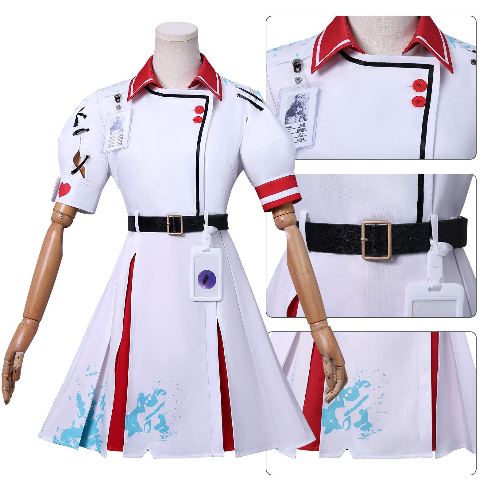 2025 New Coscostume Hunter Siren Girl Heartbreak Nurse Heather Cosplay Costumes 2D Anime Christmas Halloween Carnival Birthday Party XS
2025 New Coscostume Hunter Siren Girl Heartbreak Nurse Heather Cosplay Costumes 2D Anime Christmas Halloween Carnival Birthday Party XS