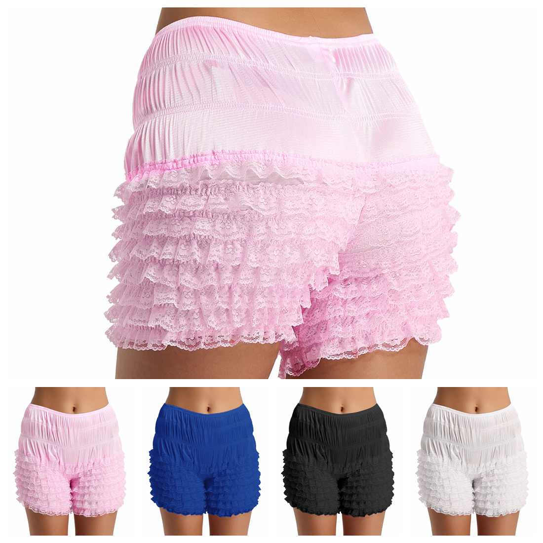 Жіночі багаторівневі мереживні шаровари Pettipants Booty Shorts Нижня білизна XXL білий
Жіночі багаторівневі мереживні шаровари Pettipants Booty Shorts Нижня білизна XXL білий