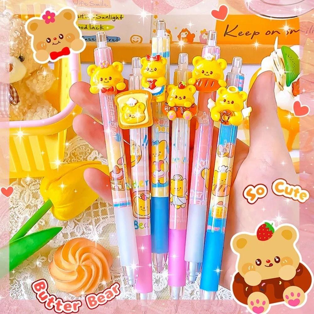 Kawaii Butter Bear Гелевая ручка Милый медведь Механический карандаш Пишущие инструменты Милая стираемая ручка Пишущие инструменты Mechanical Pencil(Random 1PC)
Kawaii Butter Bear Гелевая ручка Милый медведь Механический карандаш Пишущие инструменты Милая стираемая ручка Пишущие инструменты Mechanical Pencil(Random 1PC)