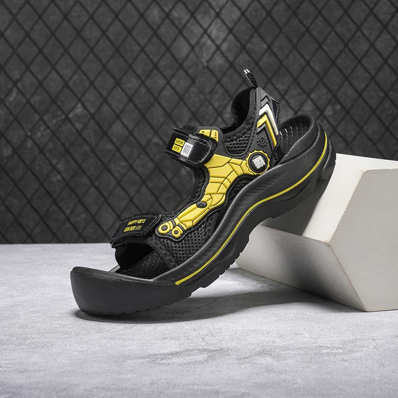 2026 summer boys mecha wind bag head sandals non-slip soft sole sandals 40
2026 summer boys mecha wind bag head sandals non-slip soft sole sandals 40