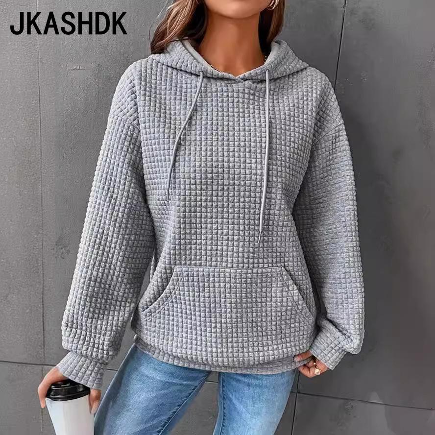 JKASHDK Женская мода повседневные однотонные толстовки с капюшоном и длинным рукавом с принтом S белый
JKASHDK Женская мода повседневные однотонные толстовки с капюшоном и длинным рукавом с принтом S белый