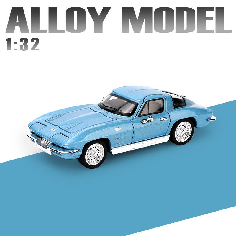 1:32 Corvette C2 Sting Ray Alloy Sports Car Model Diecasts Metal Classic Racing Car Vehicles Model Sound and Light Kids Toy Gift синій
1:32 Corvette C2 Sting Ray Alloy Sports Car Model Diecasts Metal Classic Racing Car Vehicles Model Sound and Light Kids Toy Gift синій