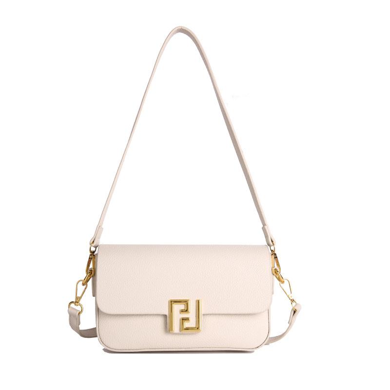 Simple, fashionable and exquisite daily leisure small square bag, the new Korean niche solid color shoulder messenger bag of the season білий
Simple, fashionable and exquisite daily leisure small square bag, the new Korean niche solid color shoulder messenger bag of the season білий