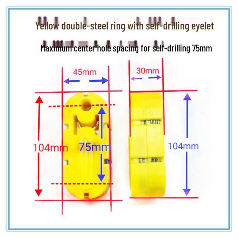 Self-Drilling Car Exhaust Pipe Hanger with Steel Ring and Rubber Damping
Self-Drilling Car Exhaust Pipe Hanger with Steel Ring and Rubber Damping