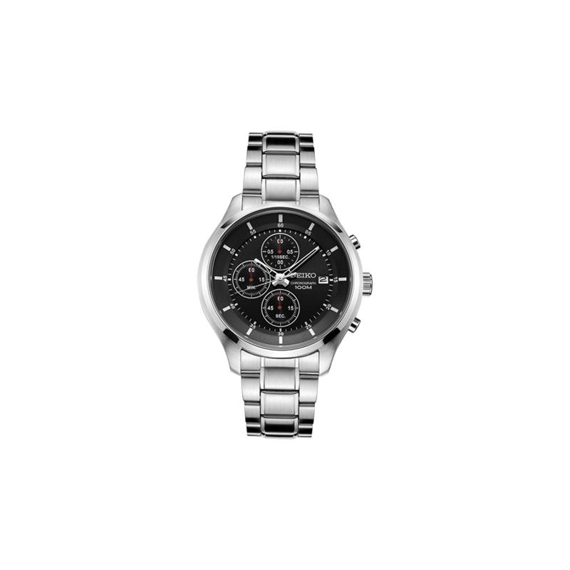 SEIKO three-eye chronograph 100-meter waterproof business casual fashion steel strap quartz watch men s black Quartz Steel Strap men s watch SKS539P1 чорний
SEIKO three-eye chronograph 100-meter waterproof business casual fashion steel strap quartz watch men s black Quartz Steel Strap men s watch SKS539P1 чорний