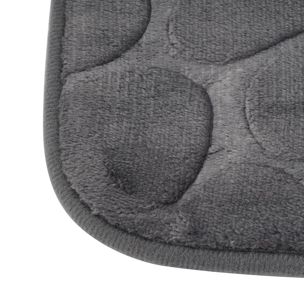 Memory Foam Bathroom Mat Pebble Carpets Super Soft Toilet Washable 3D Effect 40*60cm Absorbent Bathmats Bathroom серый
Memory Foam Bathroom Mat Pebble Carpets Super Soft Toilet Washable 3D Effect 40*60cm Absorbent Bathmats Bathroom серый