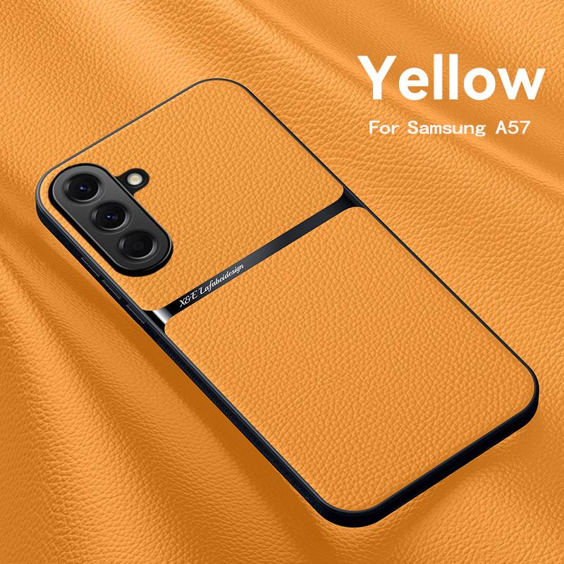 EUCAGR Luxury PU Leather Case Coque For Samsung Galaxy A37/A57 Magnet Shell Phone Case for Samsung Galaxy A37/A57 Back Cover Galaxy A37 жовтий
EUCAGR Luxury PU Leather Case Coque For Samsung Galaxy A37/A57 Magnet Shell Phone Case for Samsung Galaxy A37/A57 Back Cover Galaxy A37 жовтий