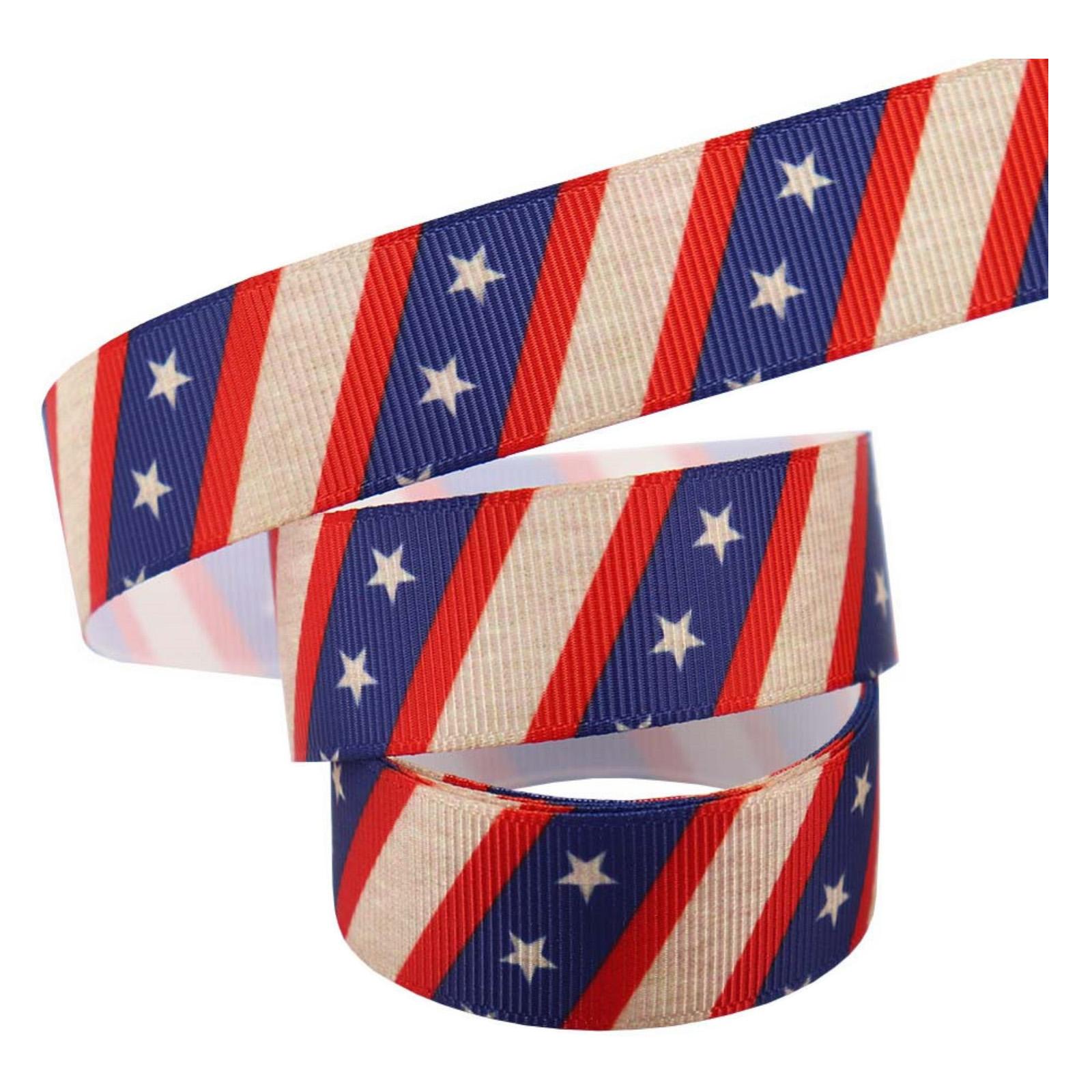 Independence Day Ribbon, Day, Memorial Day DIY Bow Decoration Material Ribbon One Size
Independence Day Ribbon, Day, Memorial Day DIY Bow Decoration Material Ribbon One Size