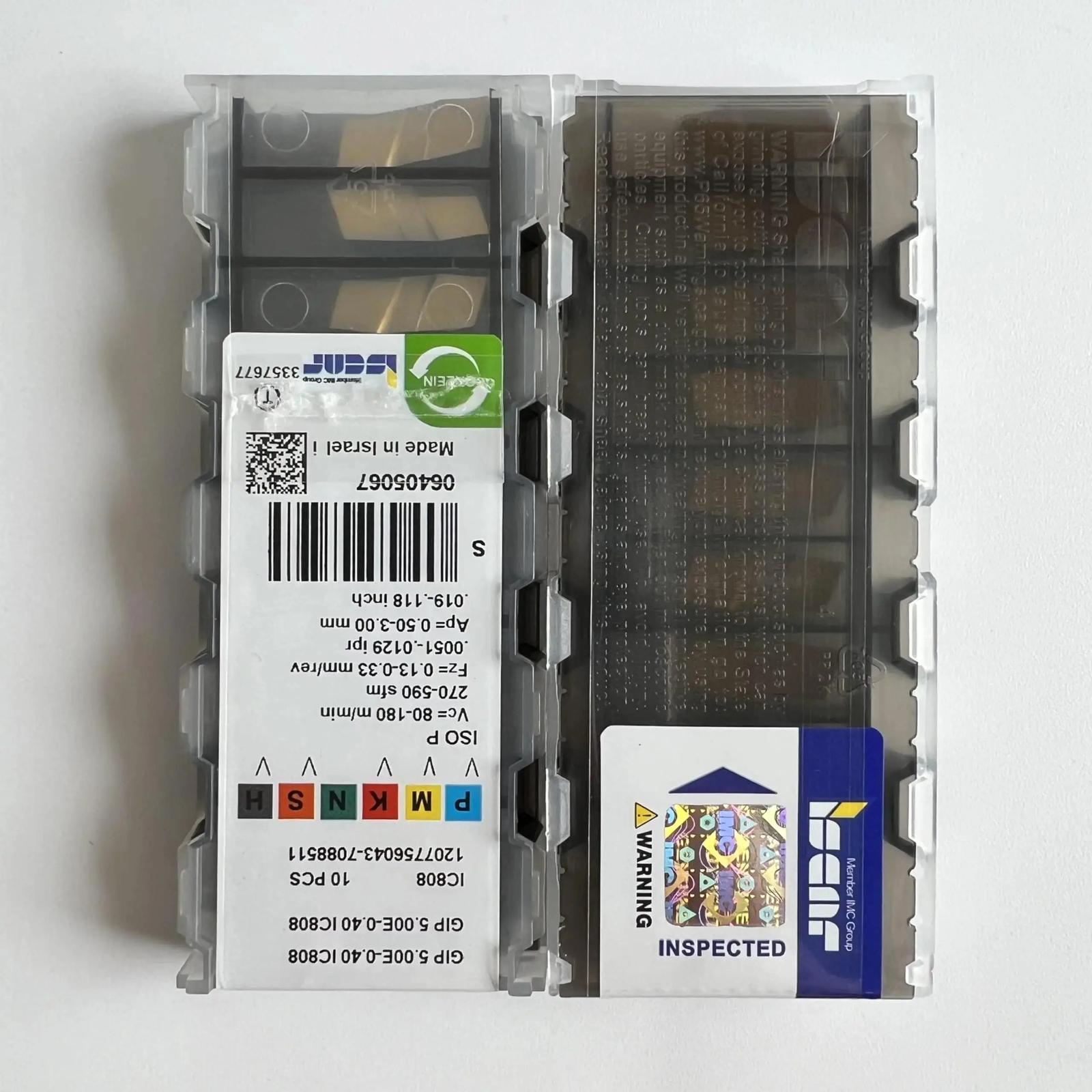 ISCAR / GIP5.00E-0.40 IC808 /Industrial indexable Carbide Inserts 10 PCS
ISCAR / GIP5.00E-0.40 IC808 /Industrial indexable Carbide Inserts 10 PCS