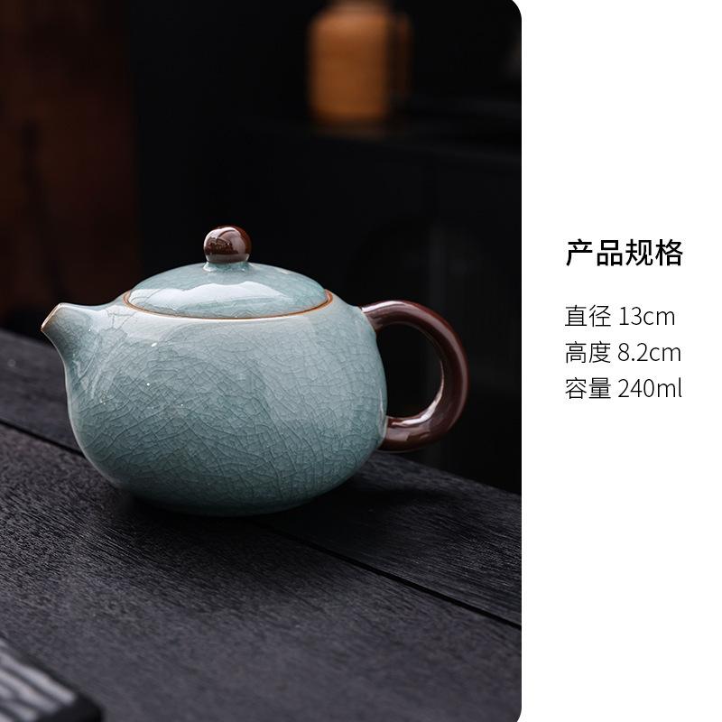 240 мл Керамический чайник Ру kiln с ледяной трещиной Glaze, ручная работа, заварочный чайник, чайник для заваривания чая с ситечком, предметы для чая, подарок
240 мл Керамический чайник Ру kiln с ледяной трещиной Glaze, ручная работа, заварочный чайник, чайник для заваривания чая с ситечком, предметы для чая, подарок