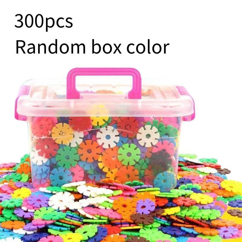 Vibrant Snowflake Building Blocks For Kids Plastic Educational Toy Set 400-800 Pieces 300 Pcs
Vibrant Snowflake Building Blocks For Kids Plastic Educational Toy Set 400-800 Pieces 300 Pcs