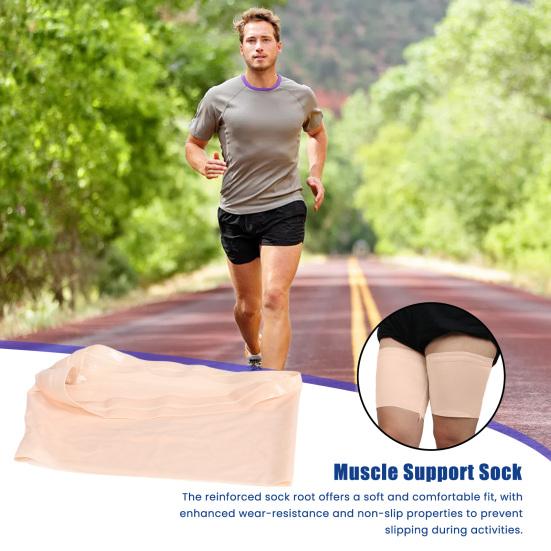 Thigh Compression Sleeves for Men Women Hamstring Quad Wrap for Pulled Groin Muscle Sprains Quadricep Tendinitis Workouts Sciatica Pain Sports M
Thigh Compression Sleeves for Men Women Hamstring Quad Wrap for Pulled Groin Muscle Sprains Quadricep Tendinitis Workouts Sciatica Pain Sports M