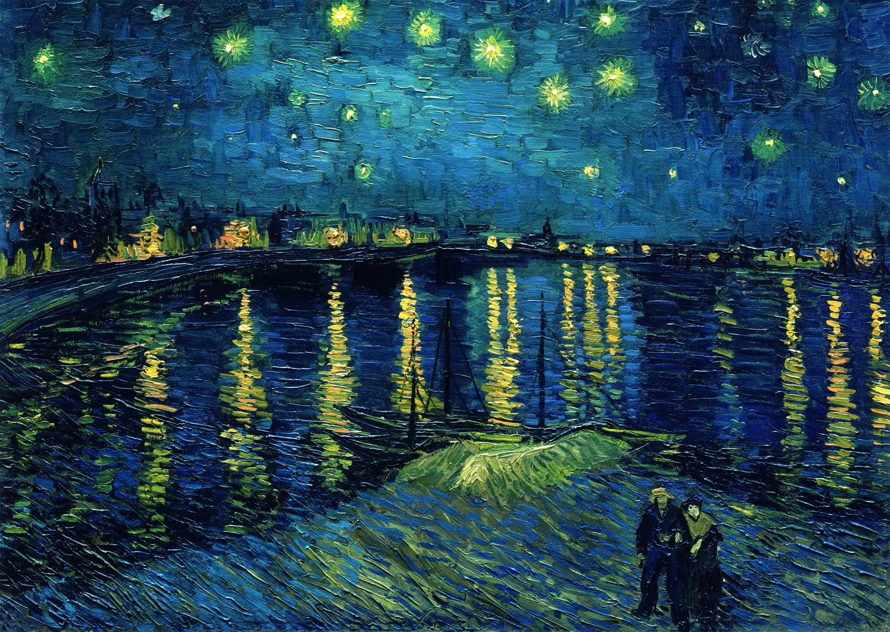Ravensburger 1000 Piece Jigsaw Puzzle Van Gogh Night over the Art Collection Ravensburger 17233 7 Colorful Starry Rhone
Ravensburger 1000 Piece Jigsaw Puzzle Van Gogh Night over the Art Collection Ravensburger 17233 7 Colorful Starry Rhone