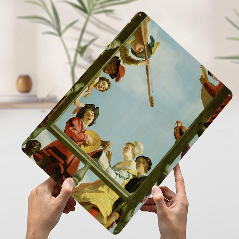 Baroque Music Ensemble Printed Poster Customized Wall Art Retro Vintage Metal Tin Signs for Room Decoration At Home Decor Items 7.9x11.8In(20x30cm)
Baroque Music Ensemble Printed Poster Customized Wall Art Retro Vintage Metal Tin Signs for Room Decoration At Home Decor Items 7.9x11.8In(20x30cm)