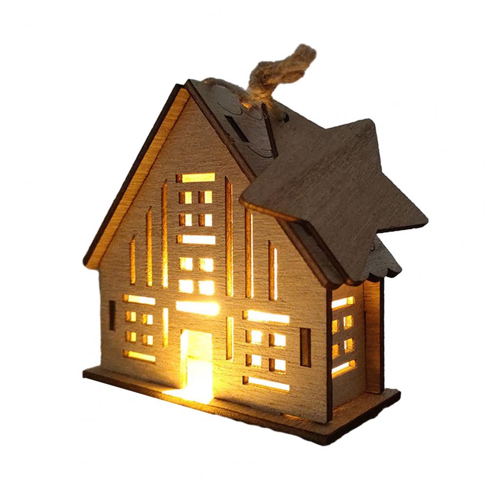 Wood House Model for Christmas Christmas House Ornament Festive Wooden House Ornaments Durable Warm Light Christmas for Home
Wood House Model for Christmas Christmas House Ornament Festive Wooden House Ornaments Durable Warm Light Christmas for Home