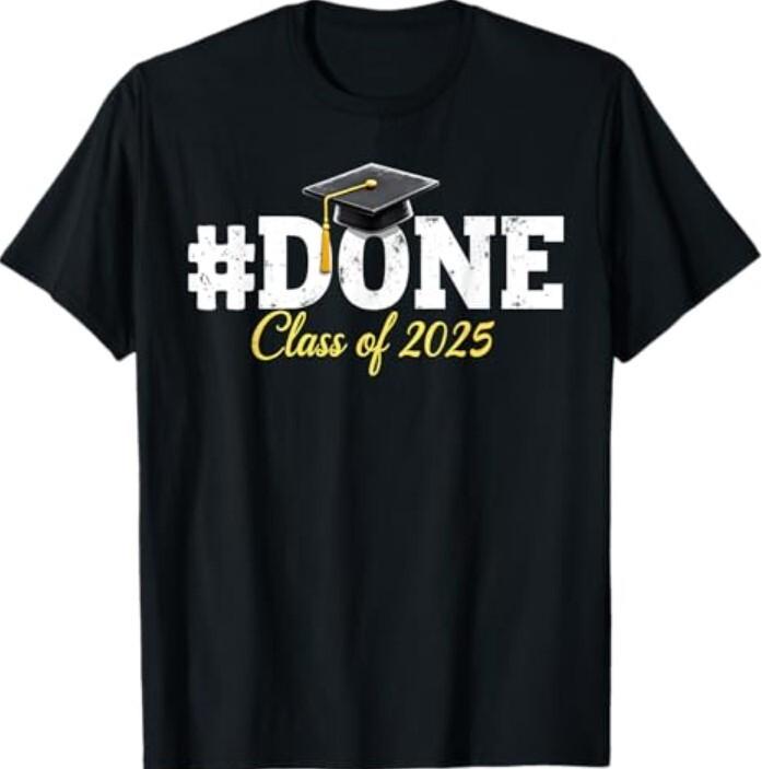 Class Of 2025 Graduation Shirts for Him Her Family Women Men T-Shirt Unisex T-Shirt L
Class Of 2025 Graduation Shirts for Him Her Family Women Men T-Shirt Unisex T-Shirt L
