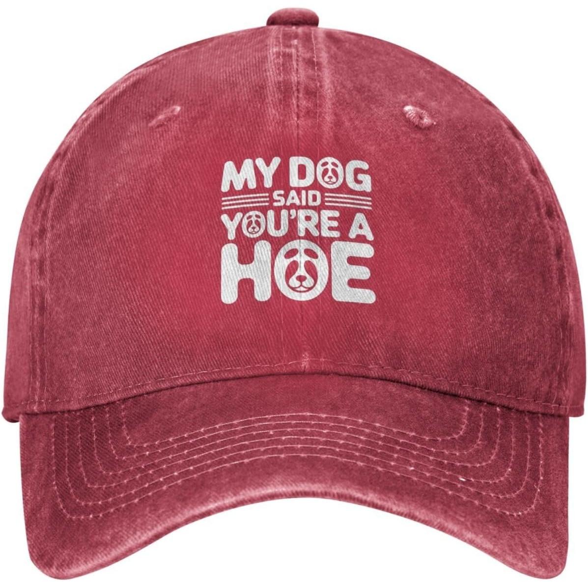 My Dog Said You re A Hoe Baseball Cap Funny Dog Lover Dad Hat Distressed Cotton Casual Adjustable Cap Can Be Adjusted красный
My Dog Said You re A Hoe Baseball Cap Funny Dog Lover Dad Hat Distressed Cotton Casual Adjustable Cap Can Be Adjusted красный