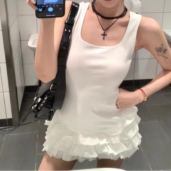 Women s Sleeveless French Knitted Vest Dress - Waist-Cinching First Love Style Little White Dress M (Premium Version)
Women s Sleeveless French Knitted Vest Dress - Waist-Cinching First Love Style Little White Dress M (Premium Version)