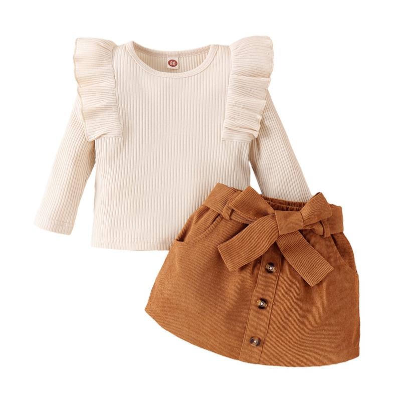 Теплый свитер с рюшами и юбкой с бантом для маленьких девочек 80
Теплый свитер с рюшами и юбкой с бантом для маленьких девочек 80