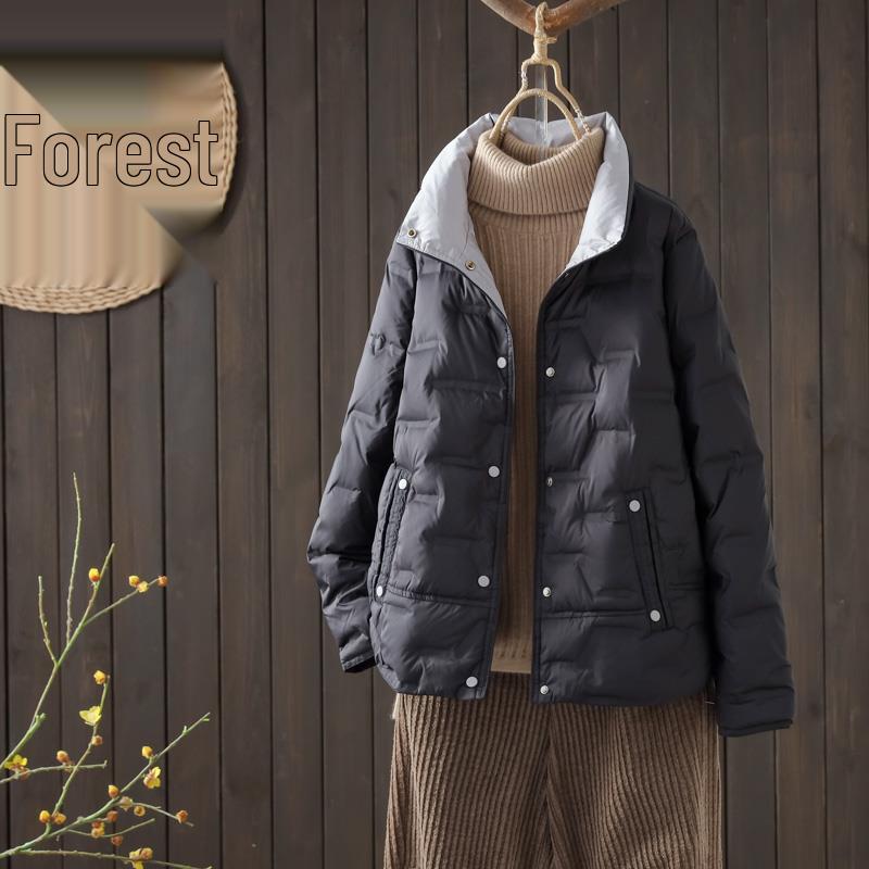 2023 Women s Winter Stand Collar Casual White Duck Down Lightweight Slimming Short Coat Extra Large чёрный
2023 Women s Winter Stand Collar Casual White Duck Down Lightweight Slimming Short Coat Extra Large чёрный