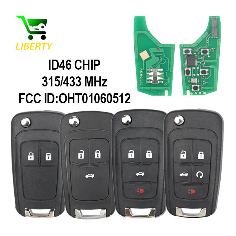 Liberty OHT01060512 Remote Car Key 2/3//4/5BT Fob 315MHz/433MHz ID46 for Chevrolet Cruze Camaro Malibu Sonic Opel GMC Keys 433MHZ
Liberty OHT01060512 Remote Car Key 2/3//4/5BT Fob 315MHz/433MHz ID46 for Chevrolet Cruze Camaro Malibu Sonic Opel GMC Keys 433MHZ