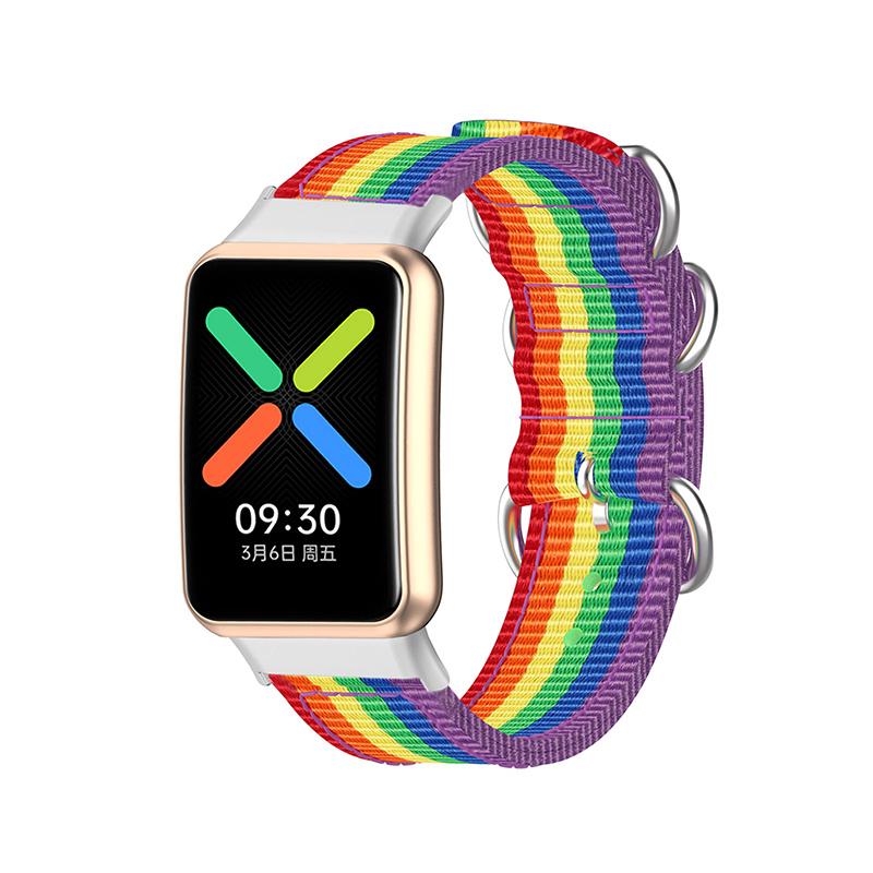 For Oppo Watch Free Watch Strap Adjustable Nylon Bracelet Smart Watch Breathable Band for Women/Men Dark Blue
For Oppo Watch Free Watch Strap Adjustable Nylon Bracelet Smart Watch Breathable Band for Women/Men Dark Blue
