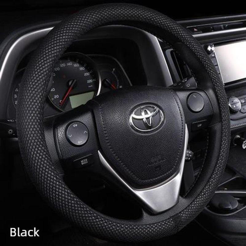 Ice Silk Car Steering Wheel Cover, Car Handlebar Cover, Universal for All Seasons, Wear-Resistant and Sweat-Absorbent Honeycomb Ice Silk Black Steering Wheel Cover
Ice Silk Car Steering Wheel Cover, Car Handlebar Cover, Universal for All Seasons, Wear-Resistant and Sweat-Absorbent Honeycomb Ice Silk Black Steering Wheel Cover