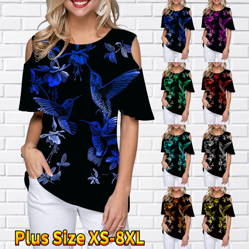 Женская свободная футболка с открытыми плечами и короткими рукавами, сексуальный топ в стиле ретро, футболка большого размера с круглым вырезом, летний новый дизайн, пуловер с принтом
Женская свободная футболка с открытыми плечами и короткими рукавами, сексуальный топ в стиле ретро, футболка большого размера с круглым вырезом, летний новый дизайн, пуловер с принтом