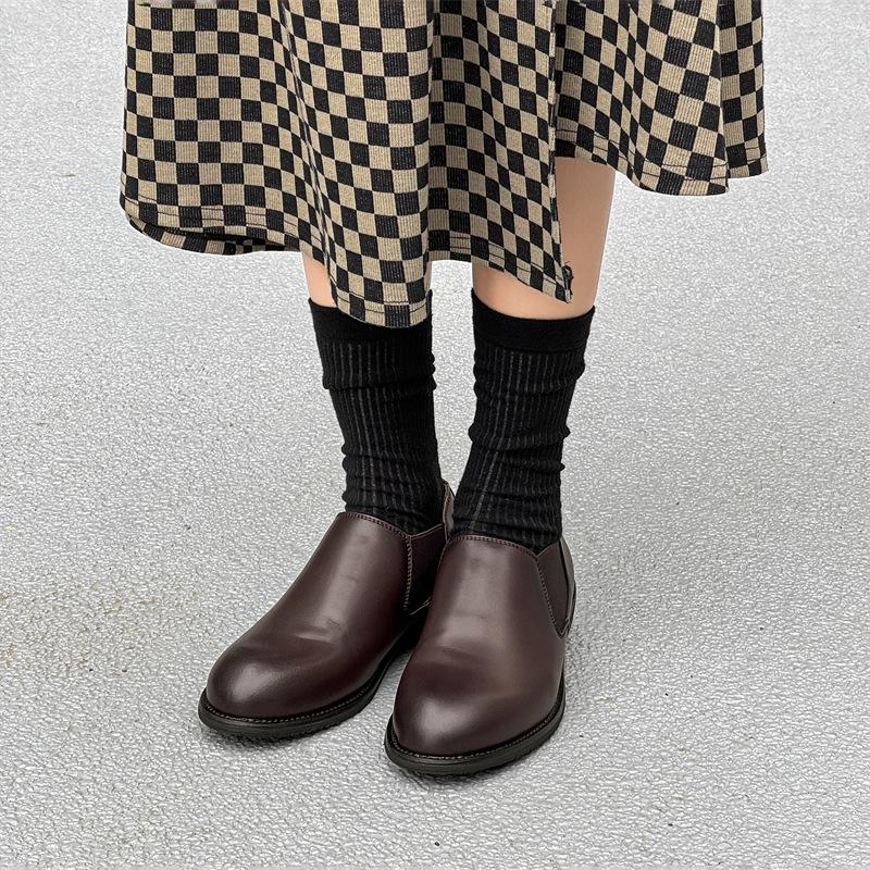 Весняне нове ділове взуття однопедальні повсякденні шкіряні туфлі гніздовий британський стиль гостроносі трендові туфлі 22557-11557-J 39
Весняне нове ділове взуття однопедальні повсякденні шкіряні туфлі гніздовий британський стиль гостроносі трендові туфлі 22557-11557-J 39