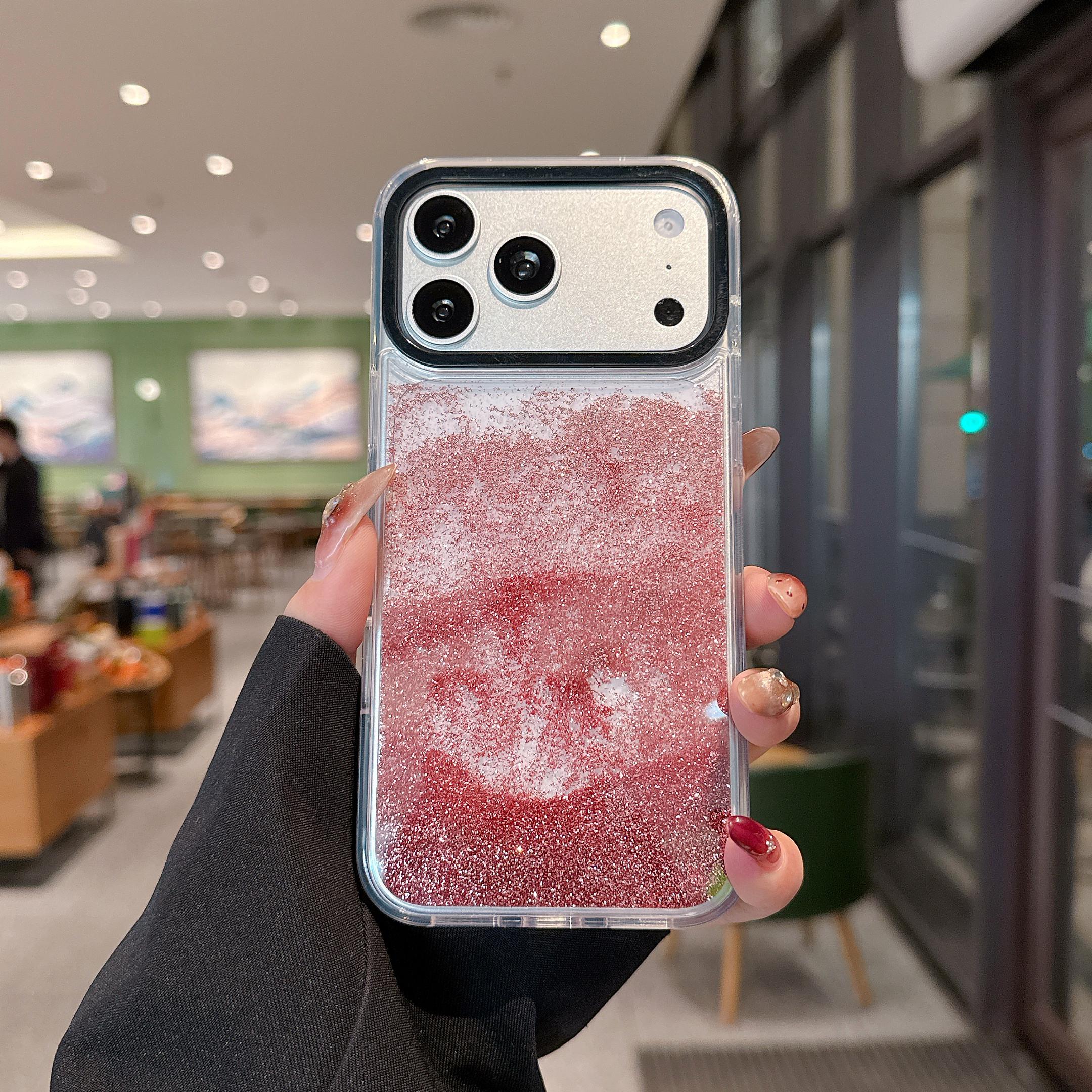 Glitter Quicksand Bling Phone Case for iPhone 17 16 15 14 13 Pro Max Shockproof Camera Bumper Shiny Pink Back Cover iPhone 15
Glitter Quicksand Bling Phone Case for iPhone 17 16 15 14 13 Pro Max Shockproof Camera Bumper Shiny Pink Back Cover iPhone 15