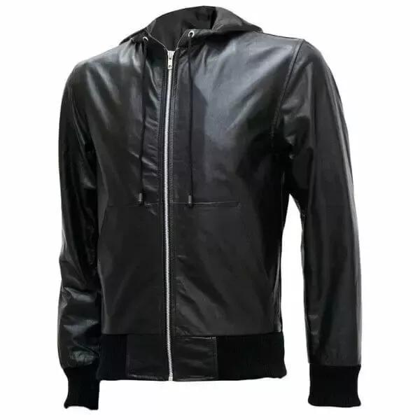 New Men Black Jacket With Hoodie Genuine Lambskin Real Leather Handmade Lambskin Soft Stylish 3XL чорний
New Men Black Jacket With Hoodie Genuine Lambskin Real Leather Handmade Lambskin Soft Stylish 3XL чорний