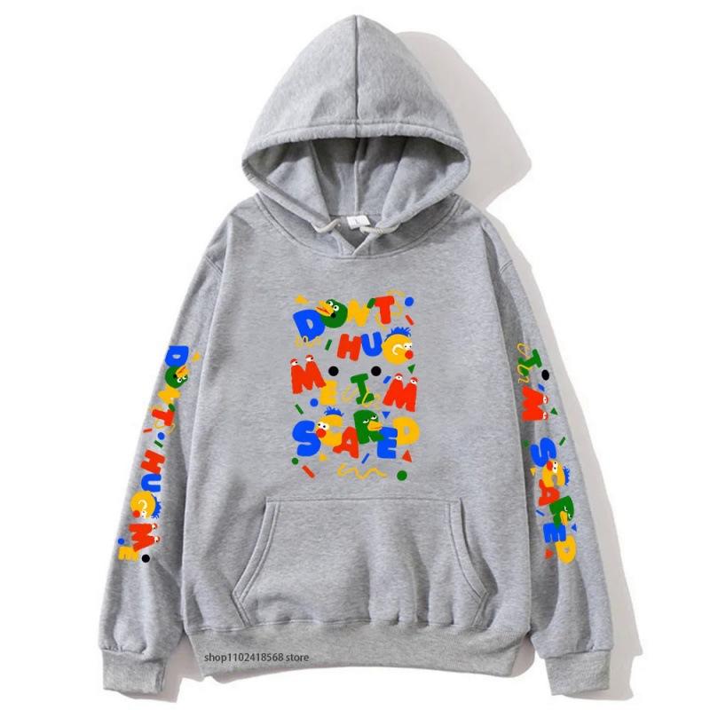 Graphic Dont Hug Me Im Scared Hoodie S світло-сірого кольору
Graphic Dont Hug Me Im Scared Hoodie S світло-сірого кольору
